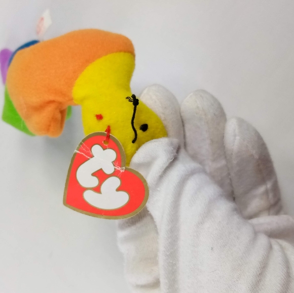 TY Teenie Beanie Babies 1995 Inch The Worm - Picture 5 of 11